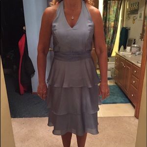 Periwinkle Cocktail, party, bridesmaid dress